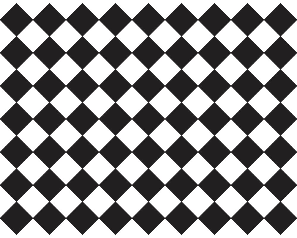 Черно белые ромбы