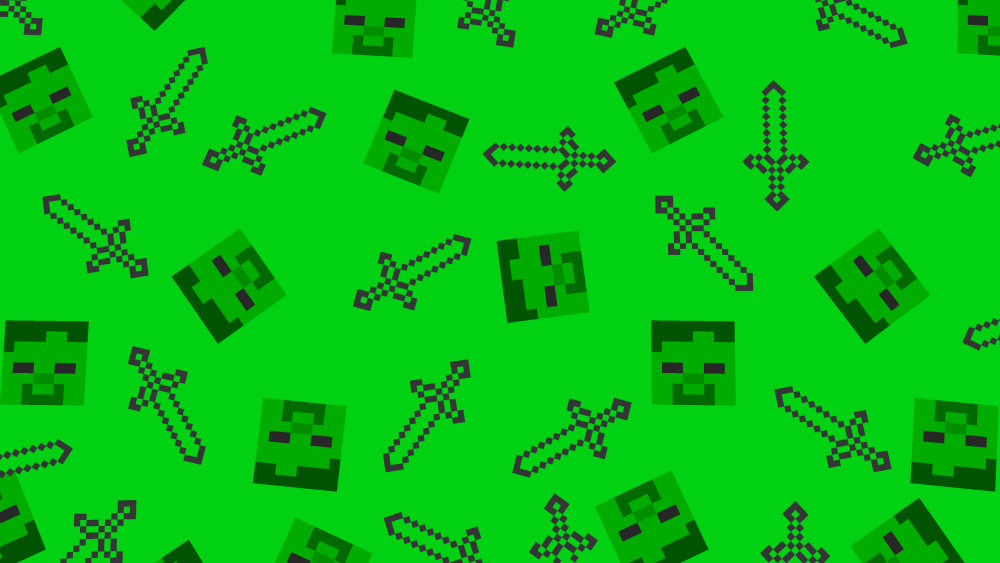 Фон из МАЙНКРАФТА блоки