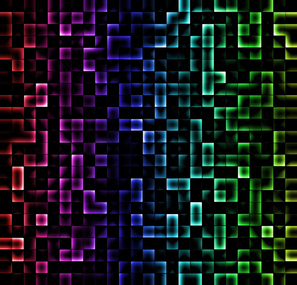 Светящиеся пиксели