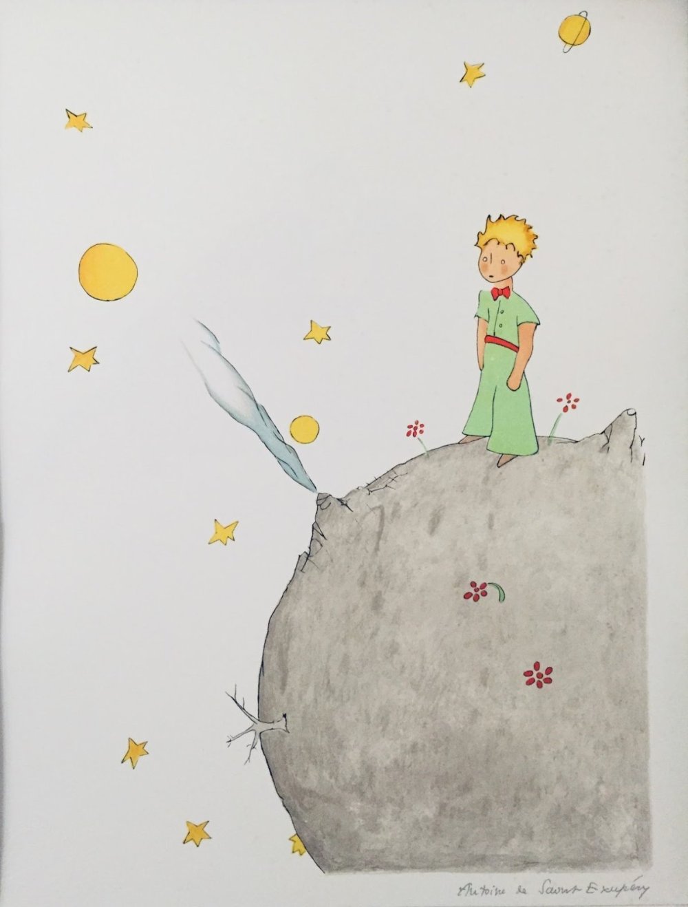 Антуан де сент-Экзюпери «маленький принц» Планета