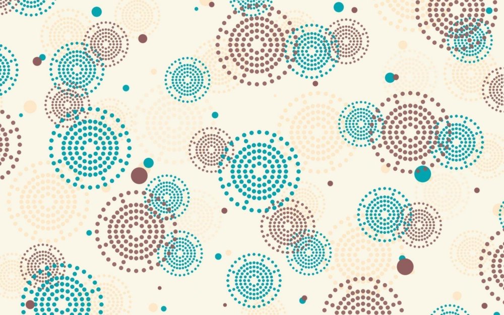 Фон кружочки