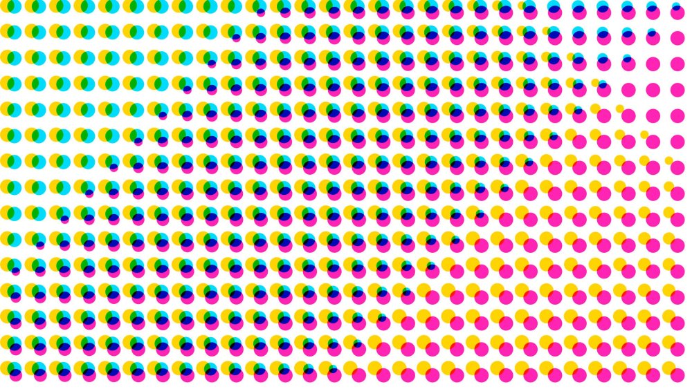 CMYK Растровая точка