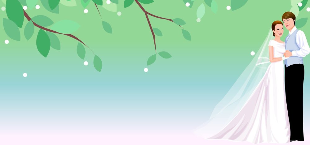 Свадьба фон