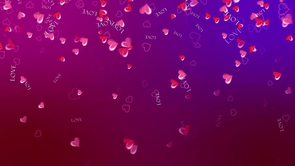 Романтичный фон