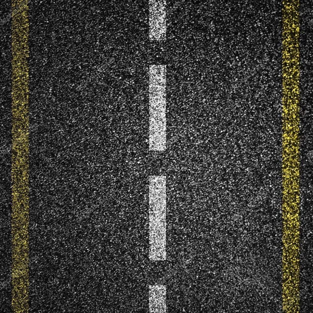 Асфальт с разметкой