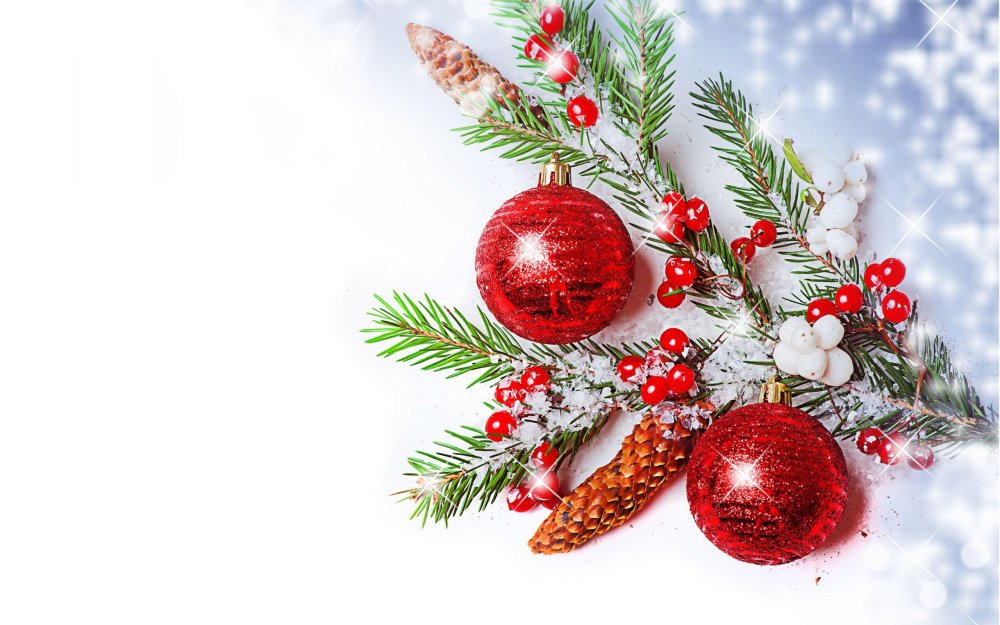 Новогодняя ветка