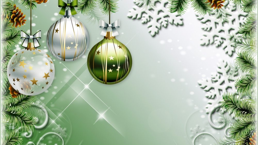 Новогодний фон для открытки