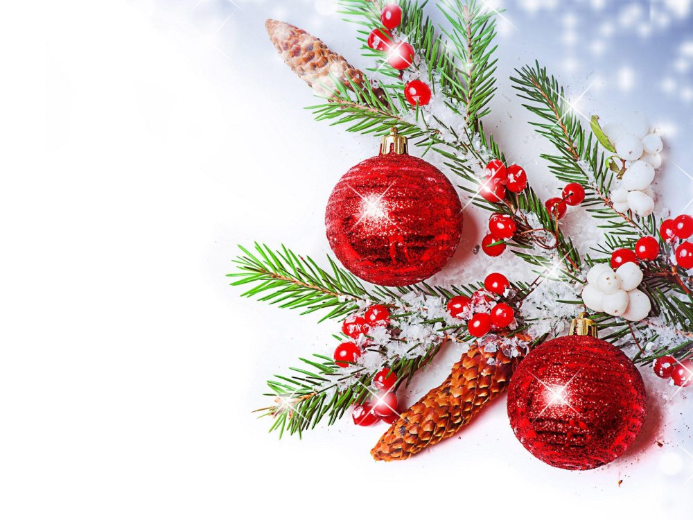 Новогодний фон для открытки