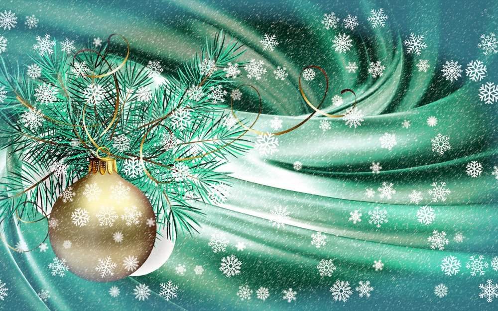 Новогодний фон