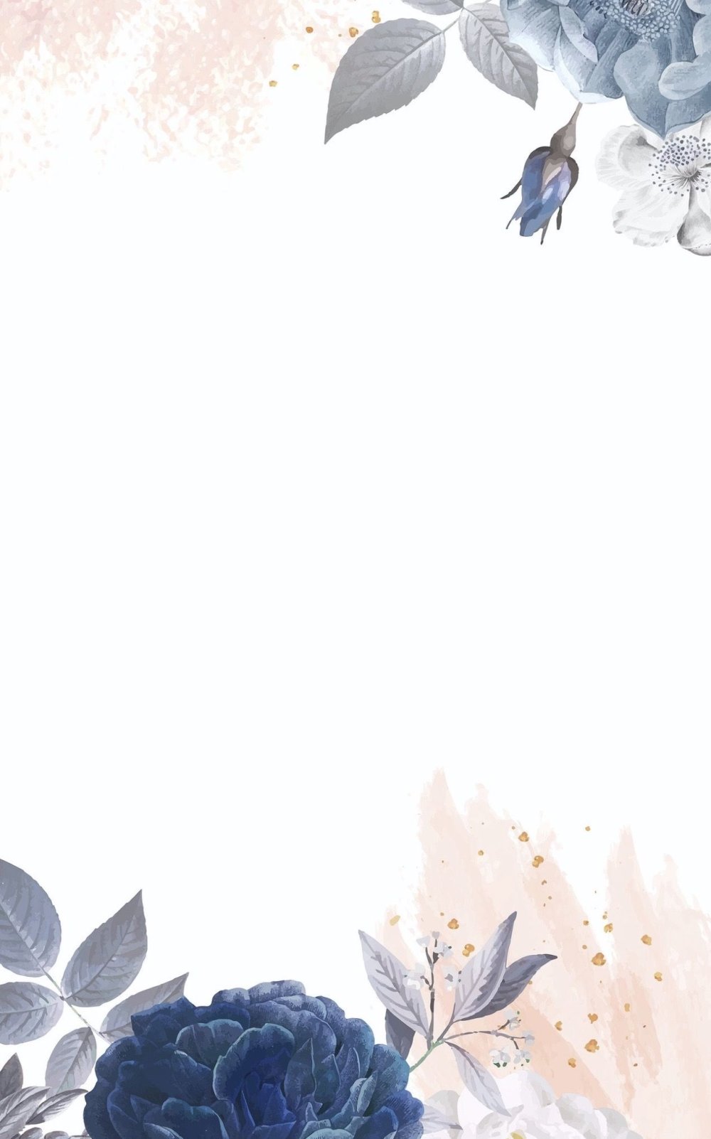 Акварельный фон для пригласительных