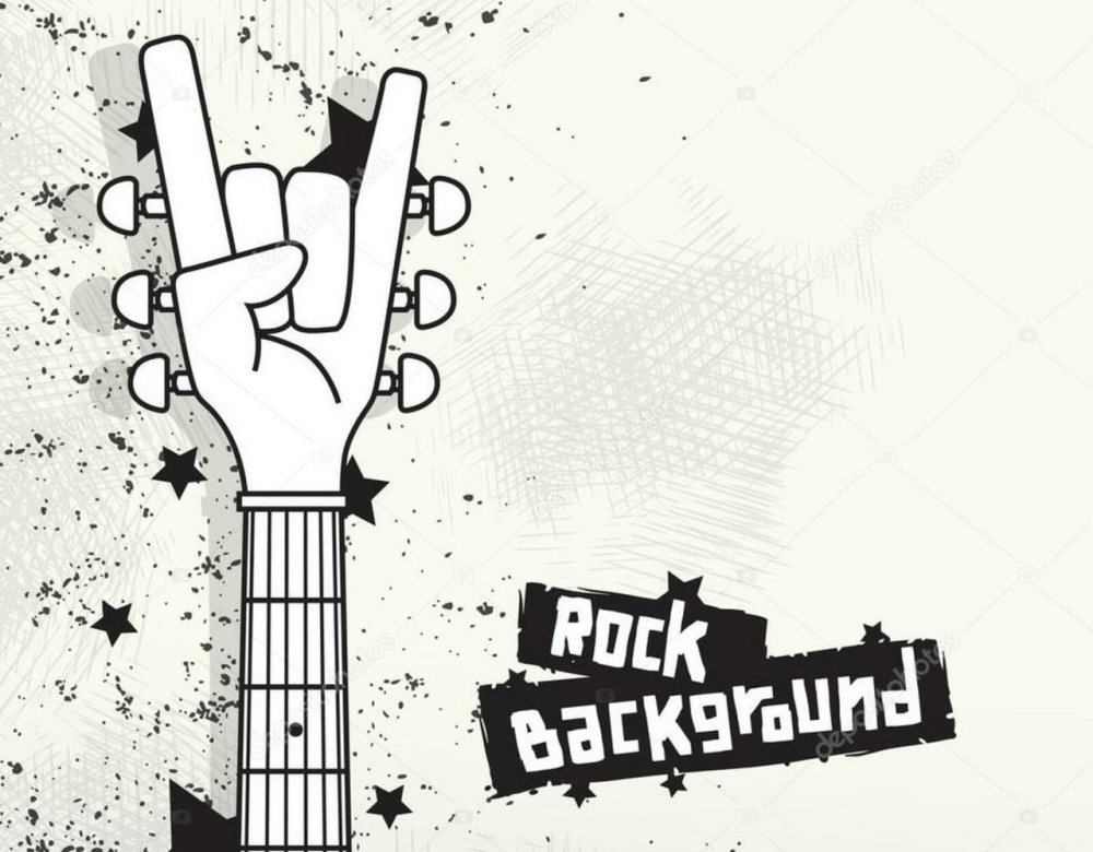 Фон рок вертикальный