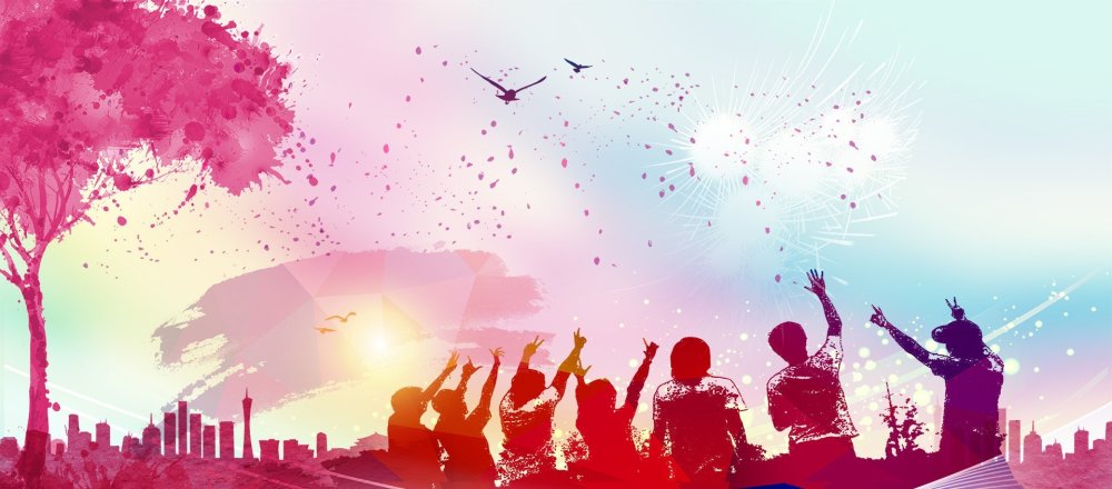 Фон для презентации молодежный