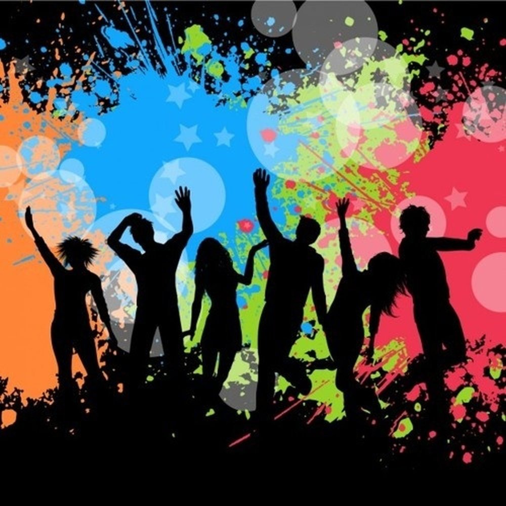 Вечеринка силуэт