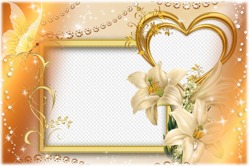 Свадебная рамка