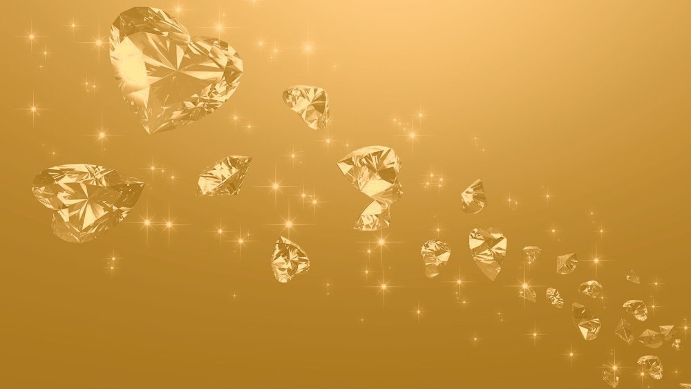 Алмазы фон