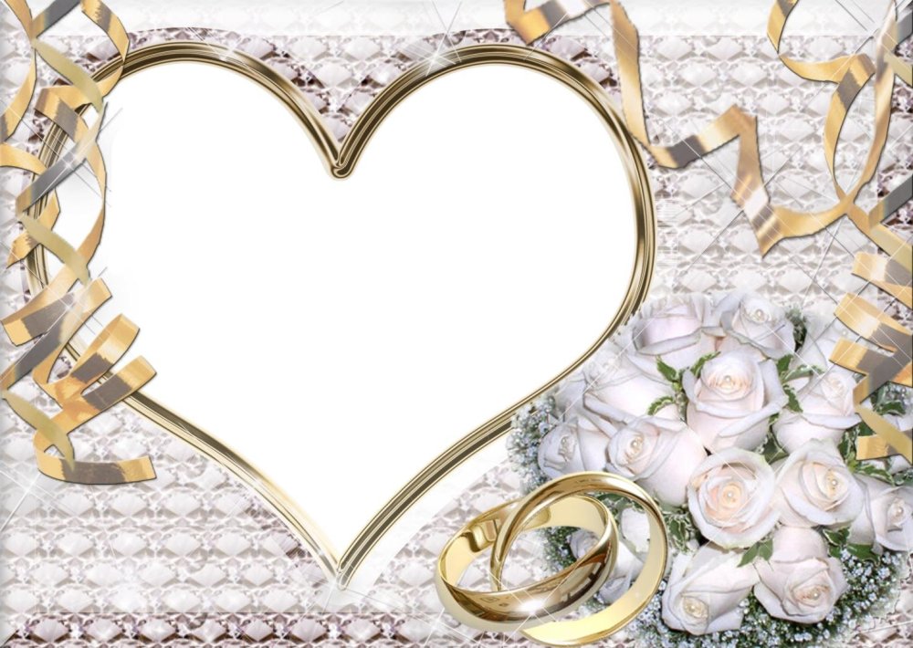 Свадебные рамки для фотошопа
