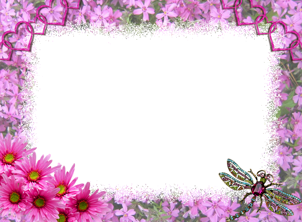 Рамка с цветами