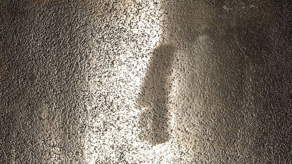 Фактура блестящего металла