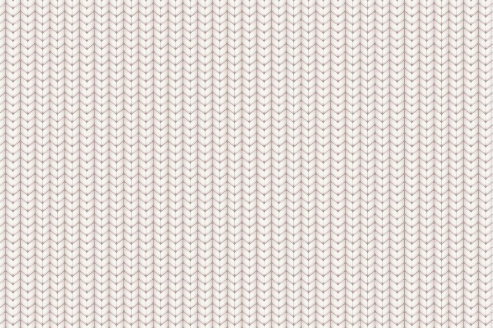 Белое вязаное полотно