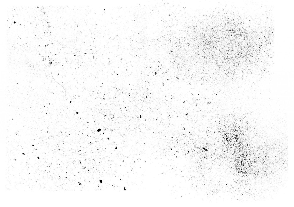 Пыль на прозрачном фоне