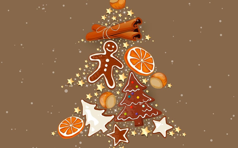 Стильные новогодние открытки