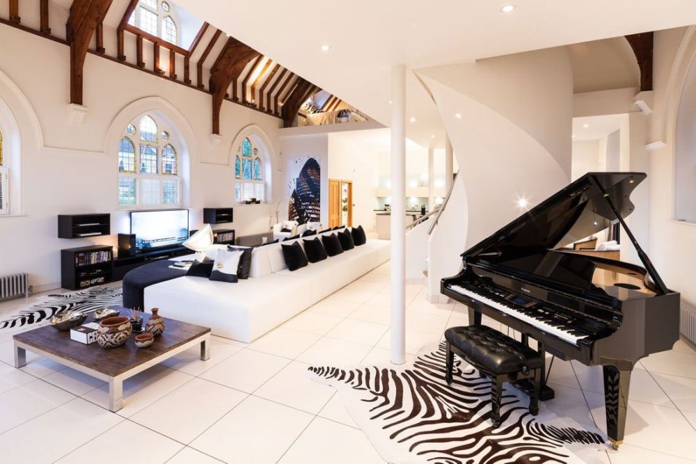 Дизайн гостиной с фортепиано (81 фото)