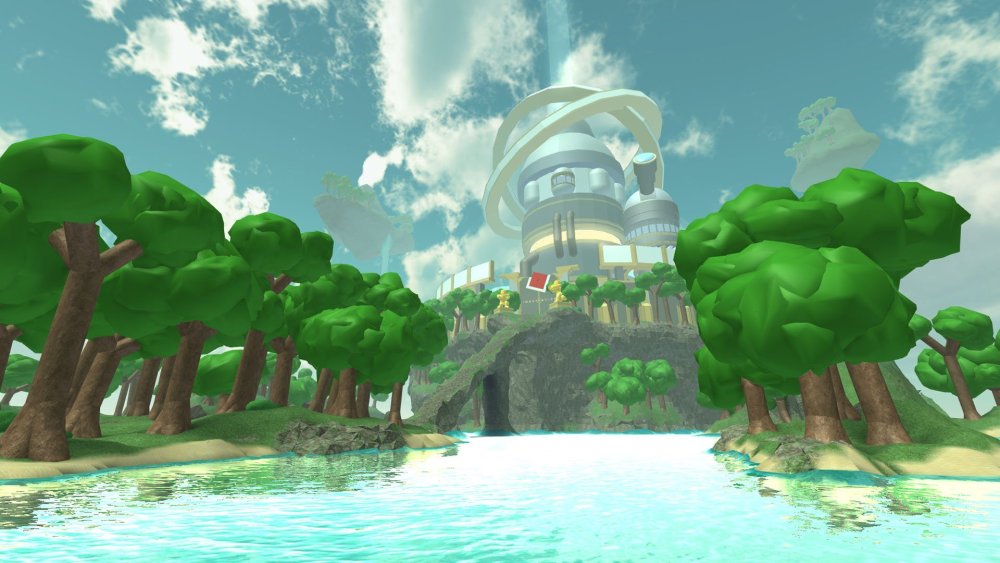 Водопад в РОБЛОКС