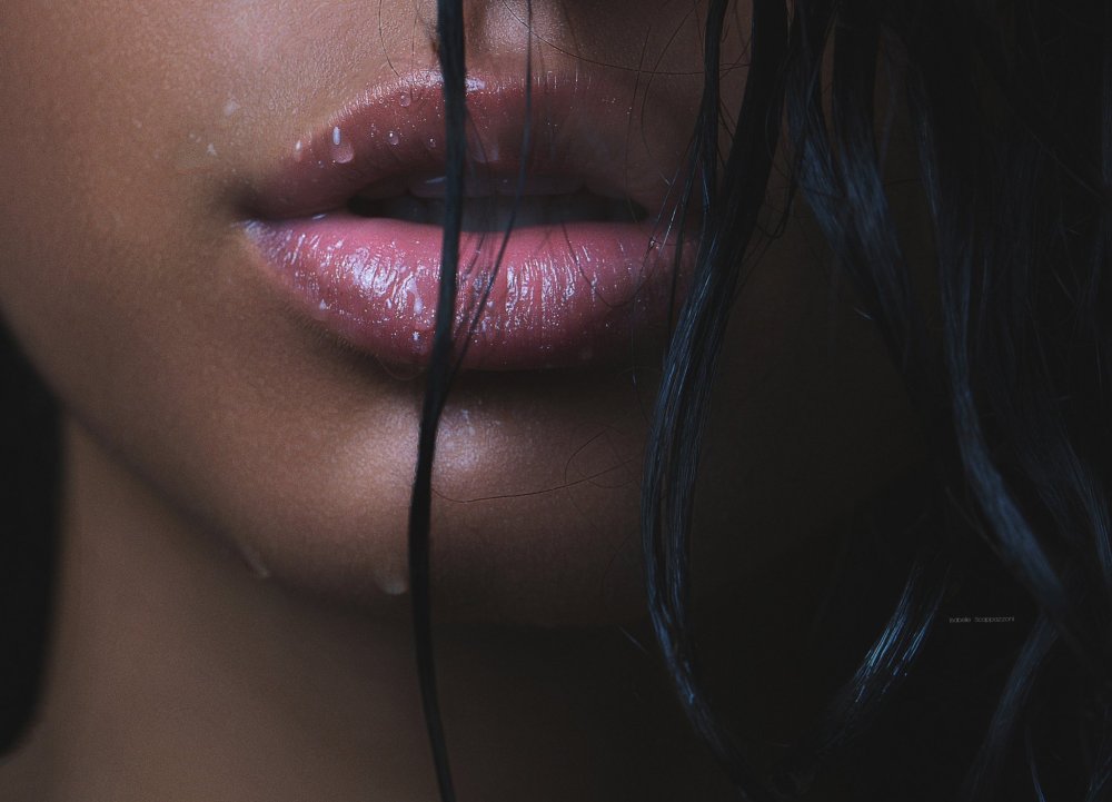 Губы без лица