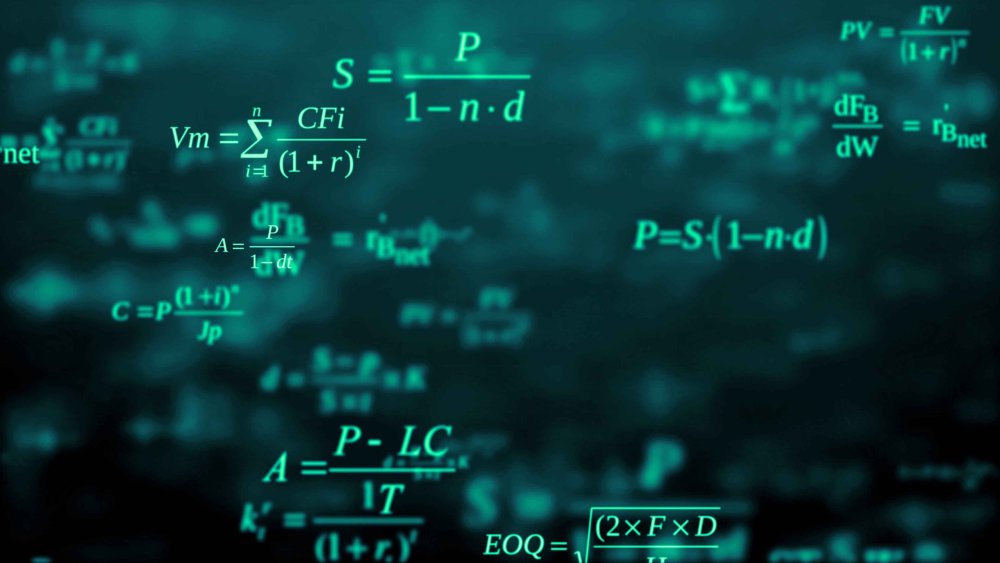 Математические формулы обои