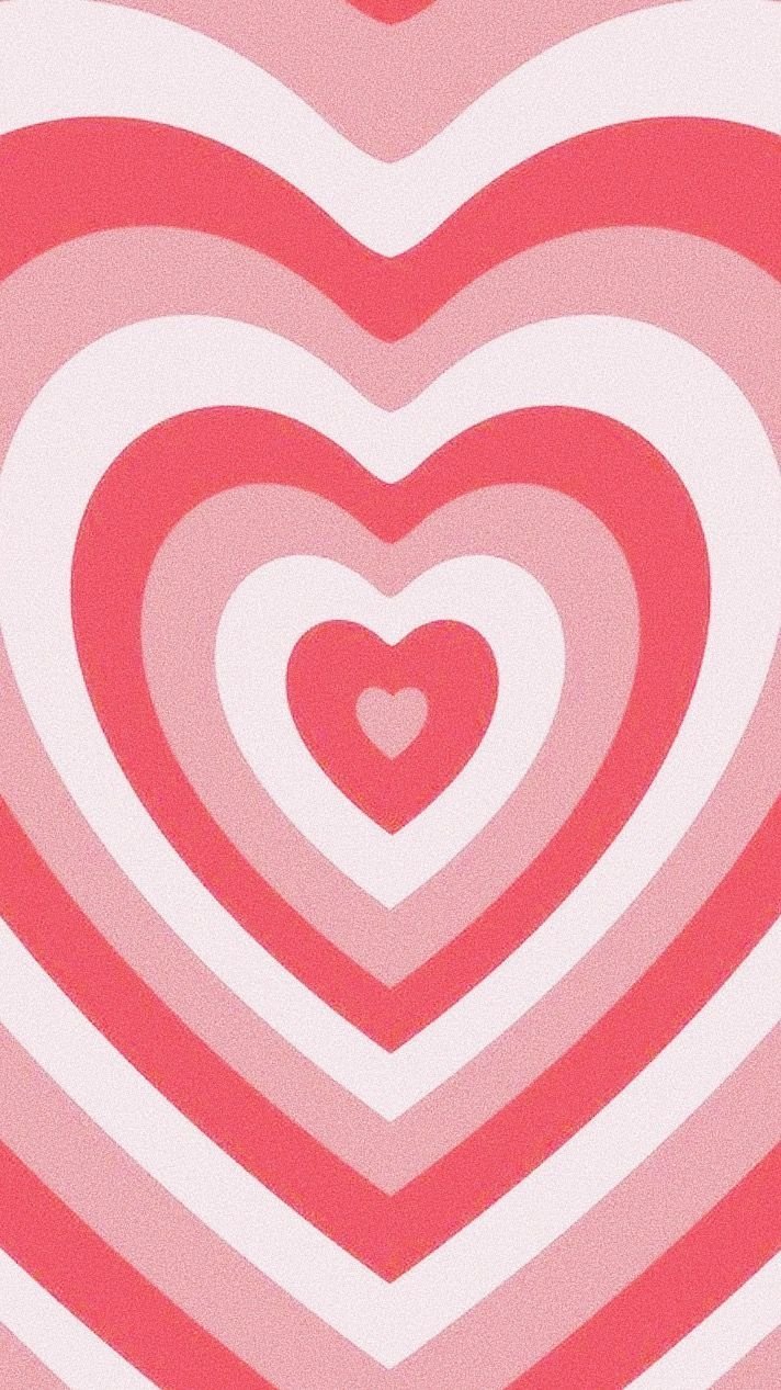 Розовый фон пастельный с сердцем