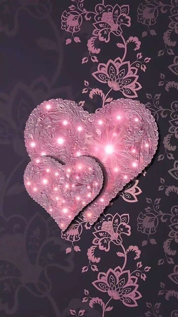 Гламурные сердечки