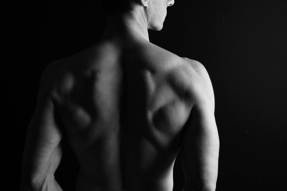 Мужчина со спины Эстетика