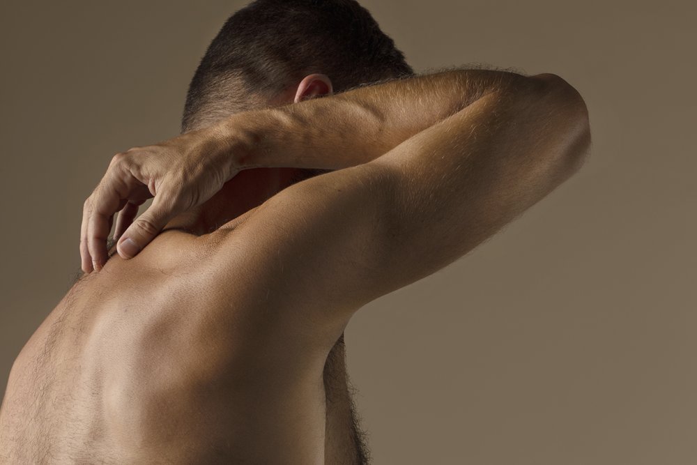 Мужские плечи Эстетика