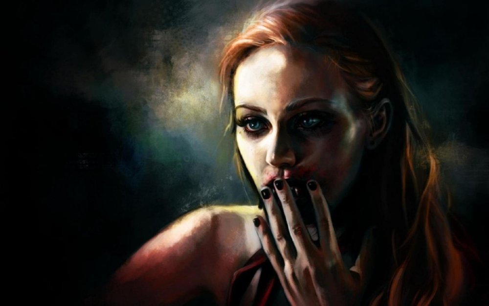 Вампирша арт