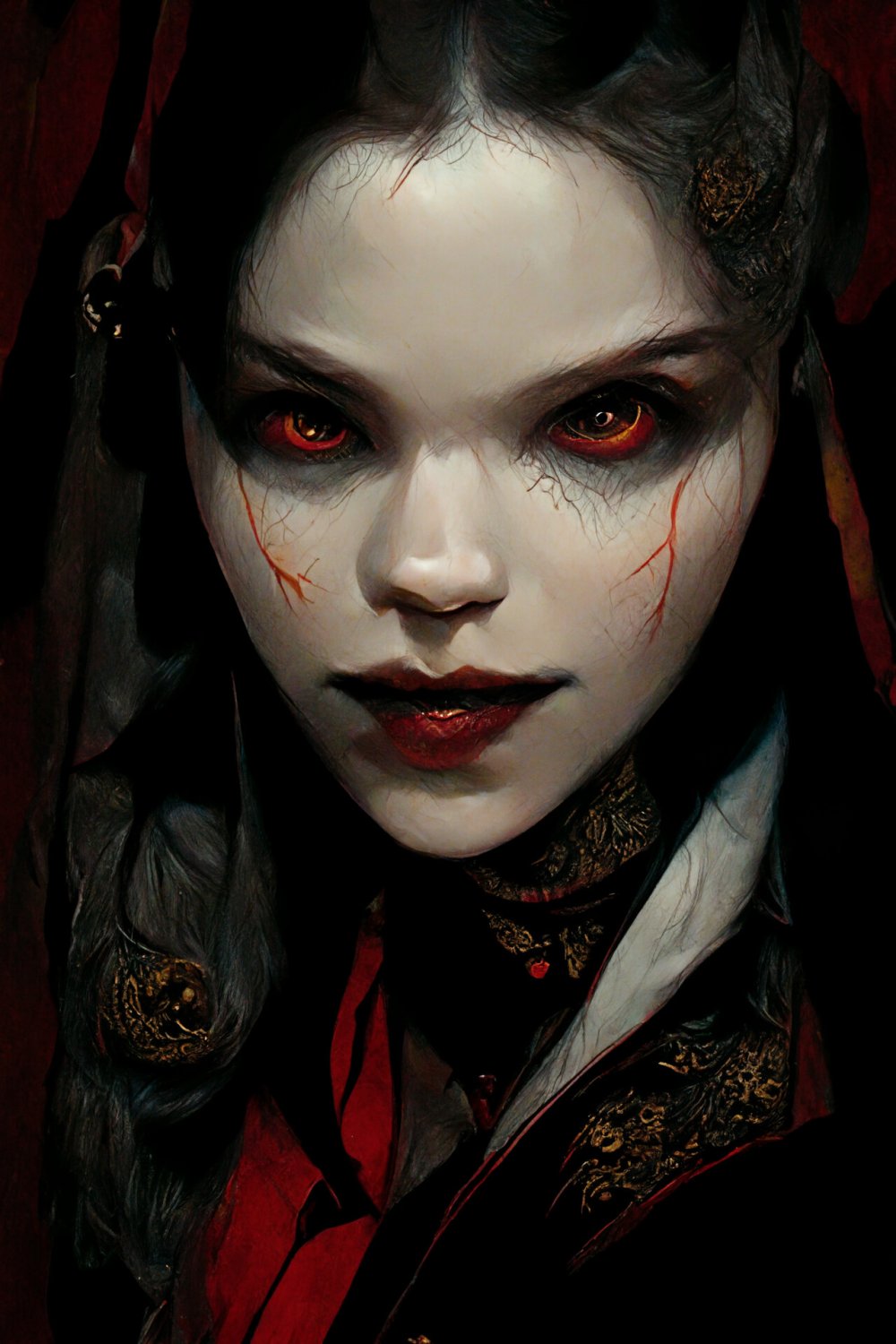 Аватарка Кровавая леди аниме