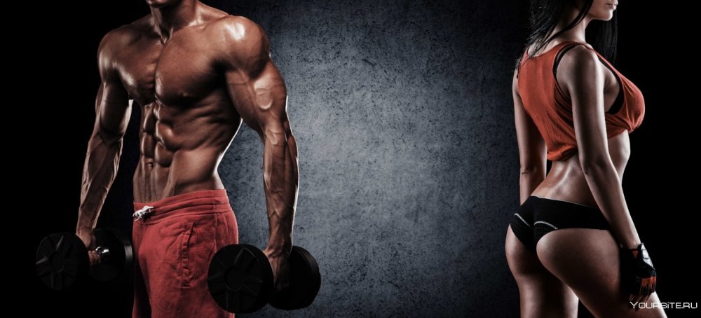 Красивое тело мужчины и женщины