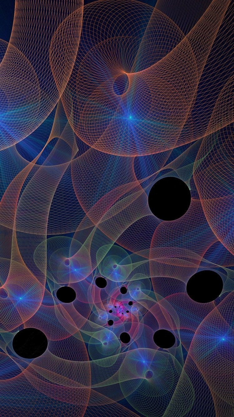 Обои вертикальные абстракция