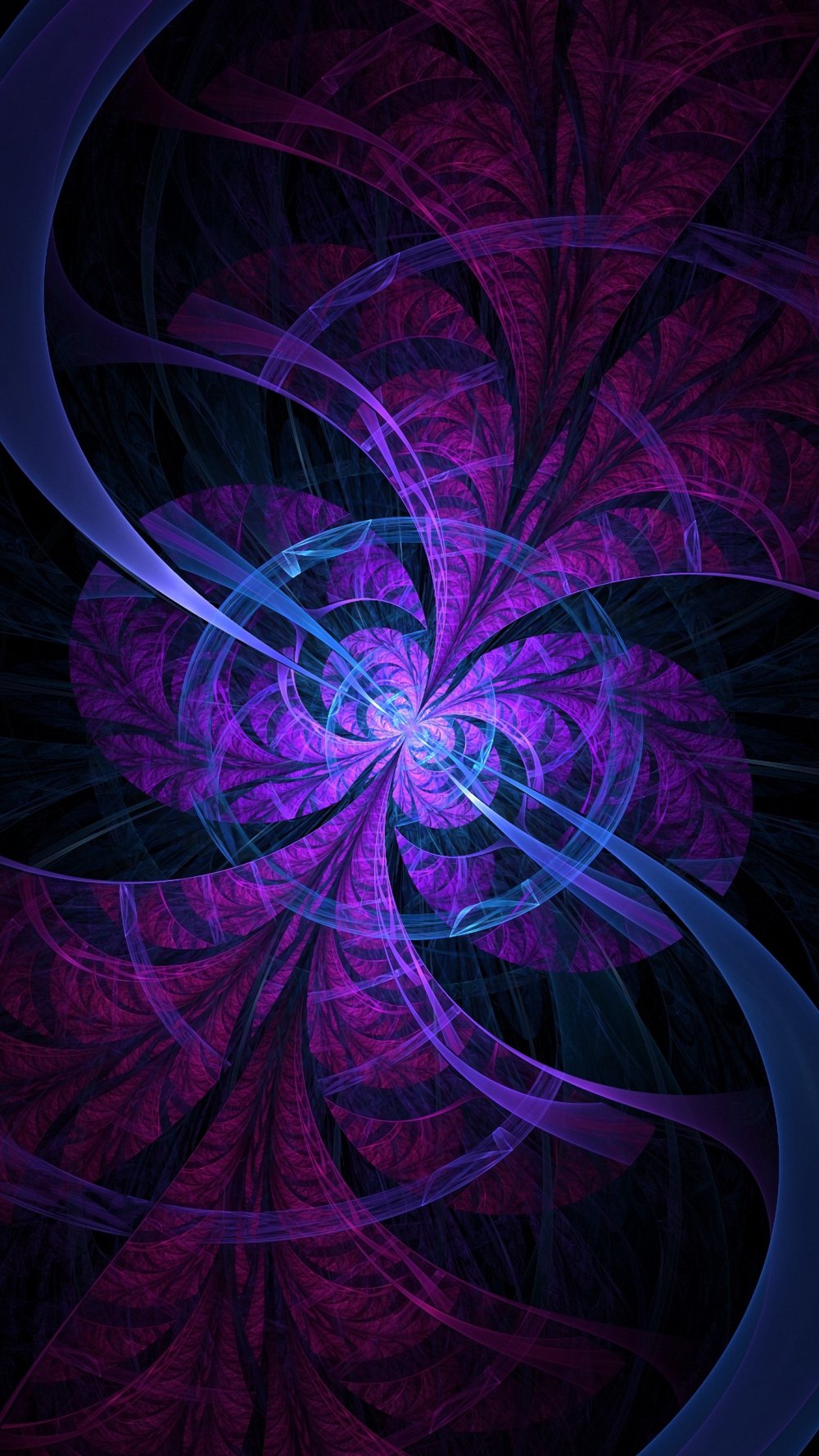 Черный фон абстракция