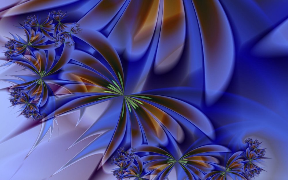 Фотообои абстракция цветы