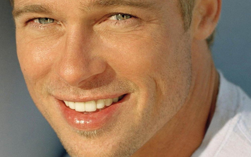 Брэд Питт скулы