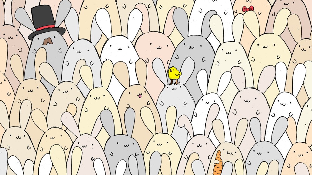 Головоломка Найди кролика