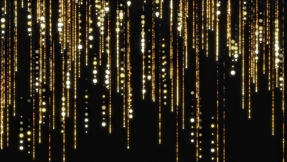 Золотой дождик гирлянда