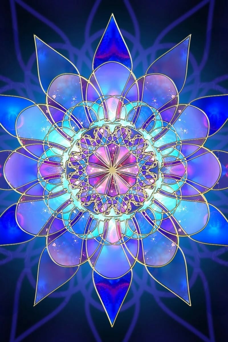Мандала Исцеляющая Фрактальная