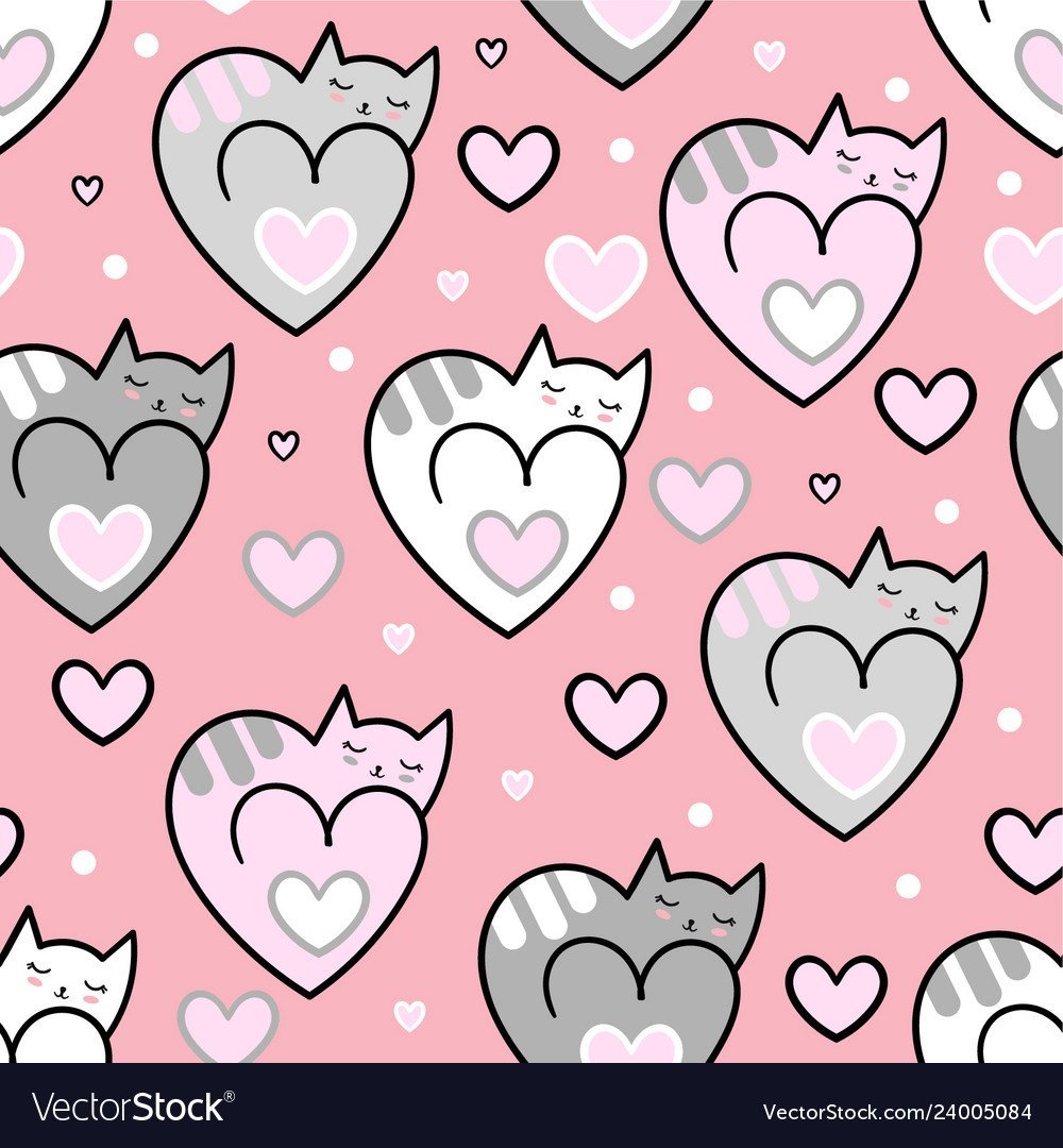 Паттерн с котами