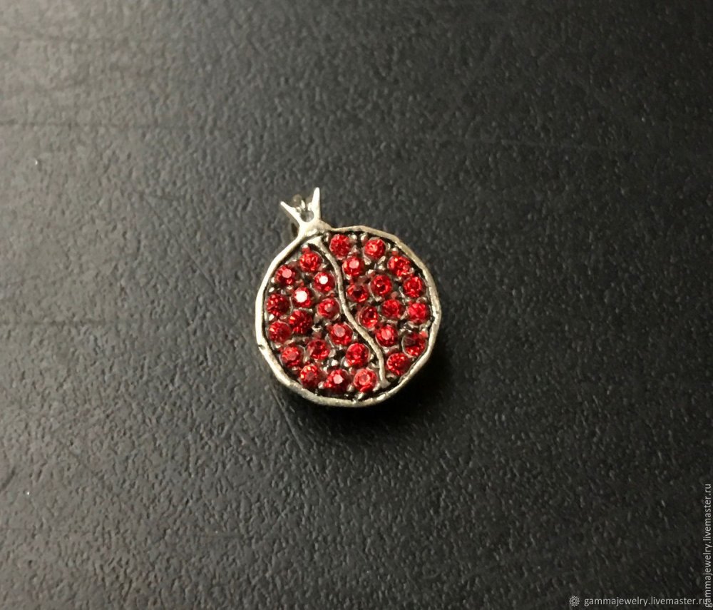 Кулон граната ppok417