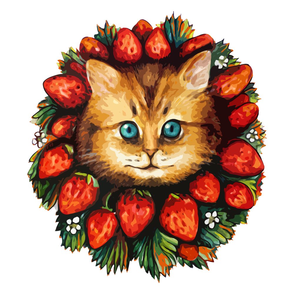 Котик Ягодка