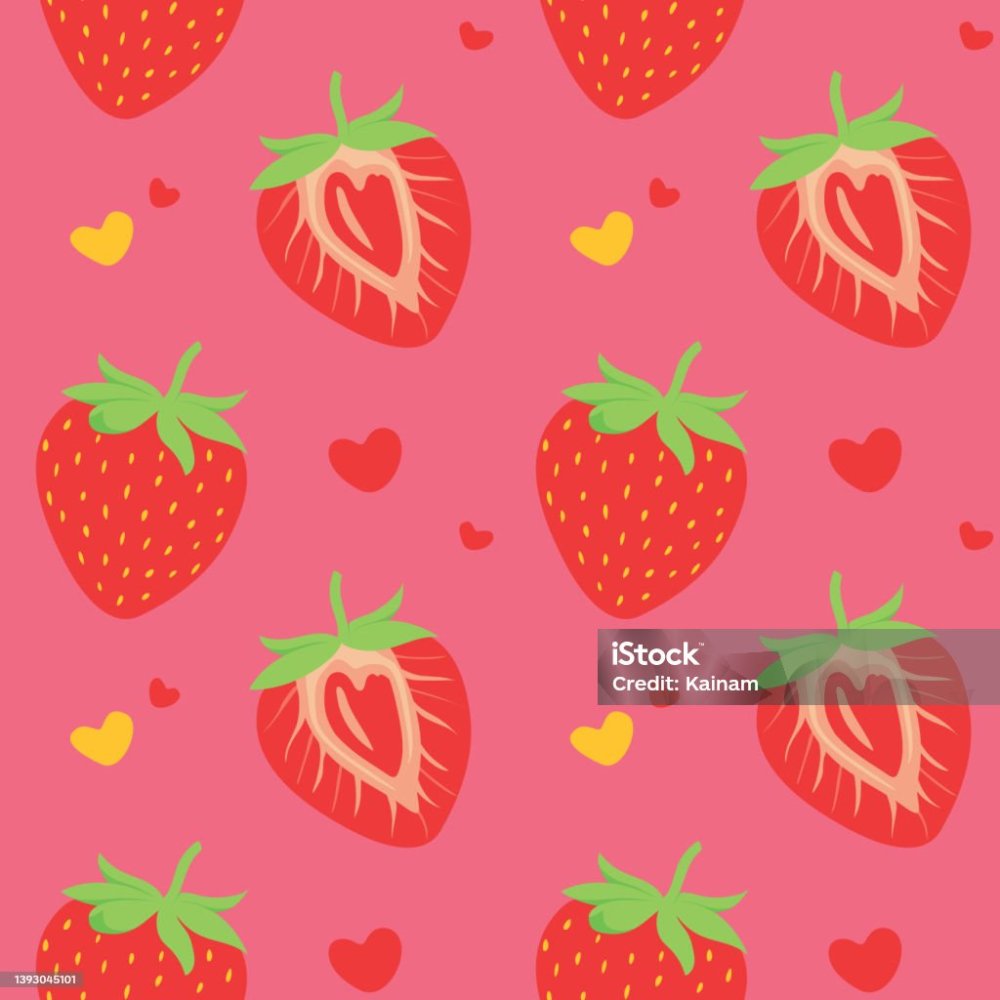 Клубника фон