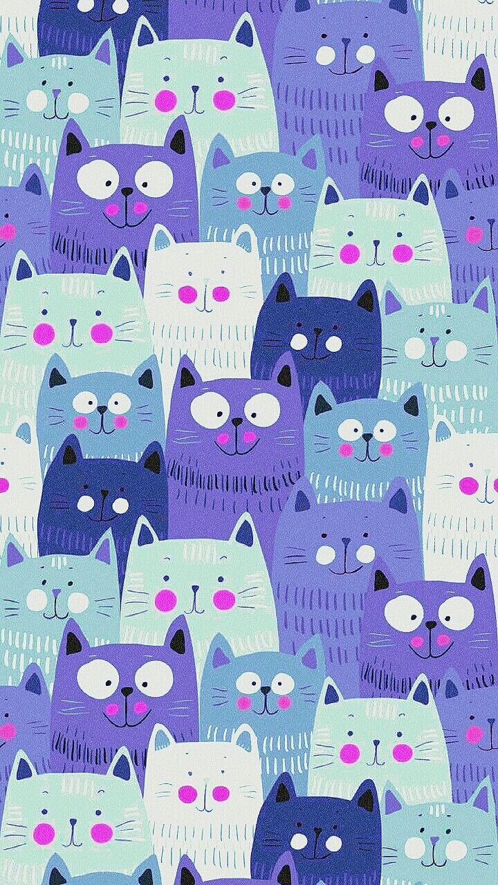 Обои с котиками
