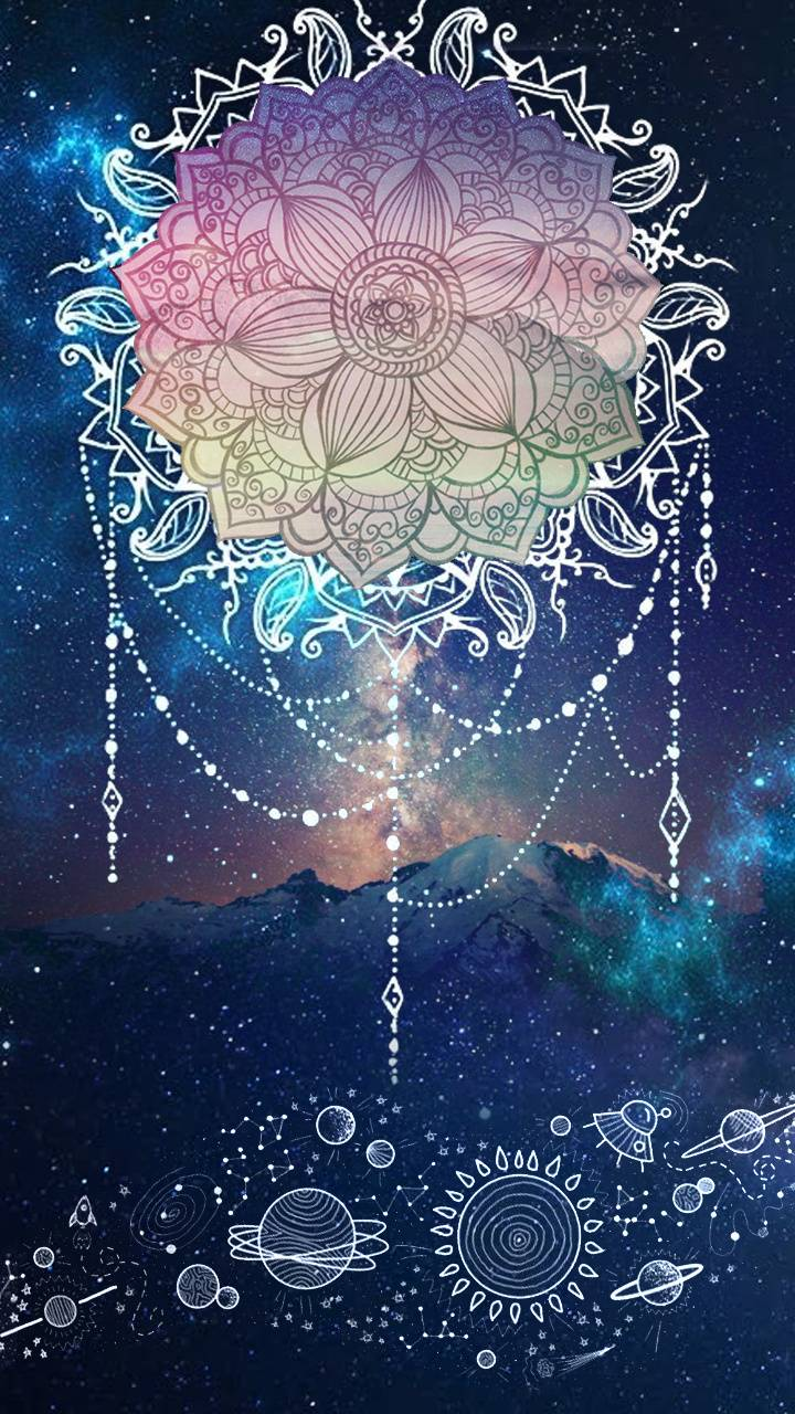 Мандала вертикальная