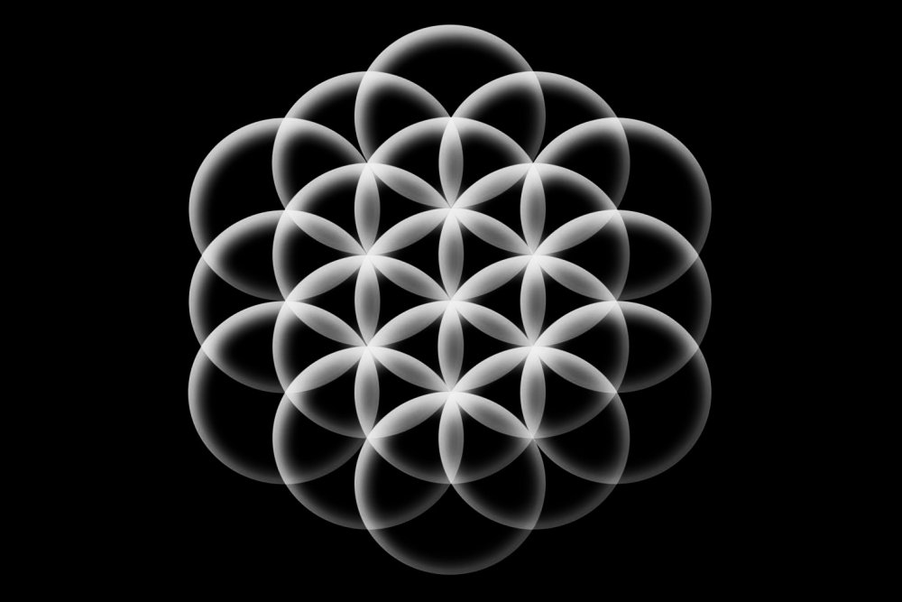 Цветок жизни паттерн